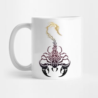 Scorpio, animal tribal print, scorpion zodiac sign, celtic design Mug